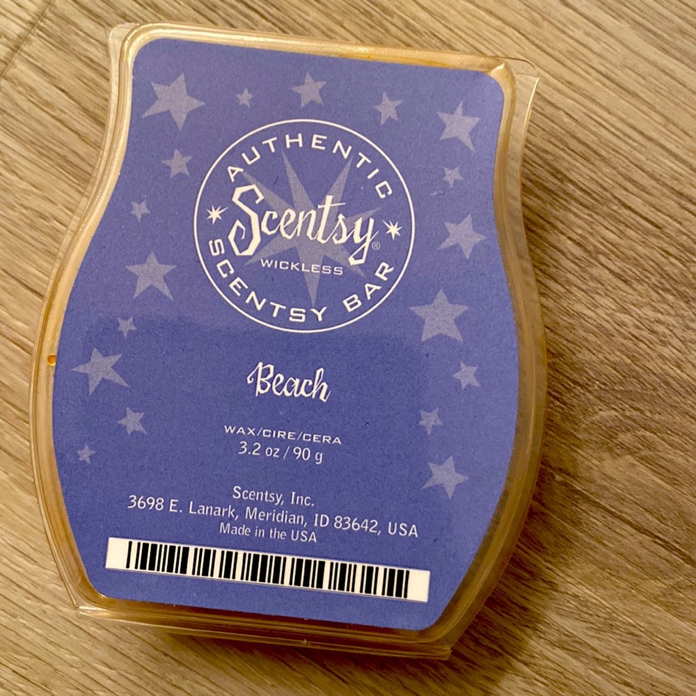 Scentsy beach.  Wax bar